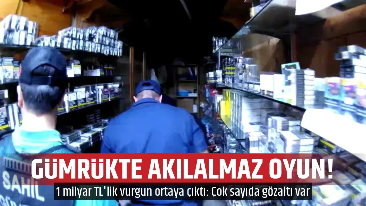 GÜMRÜKTE AKILALMAZ OYUN!