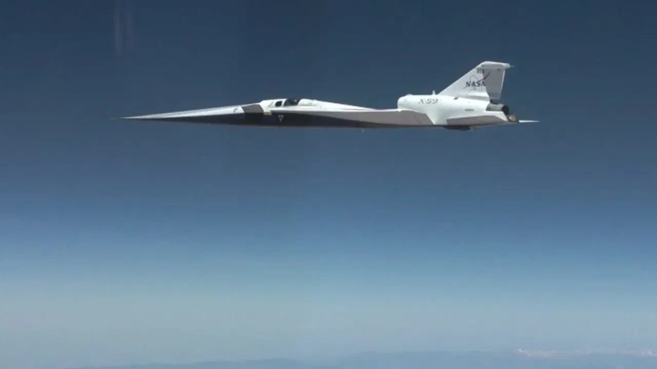NASA'nın "sessiz" süpersonik uçağı önemli bir eşiği daha geride bıraktı