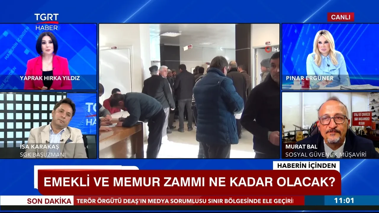 Staj ve çıraklık sigortasında son nokta! İsa Karakaş ve Murat Bal TGRT canlı yayınında açıkladı
