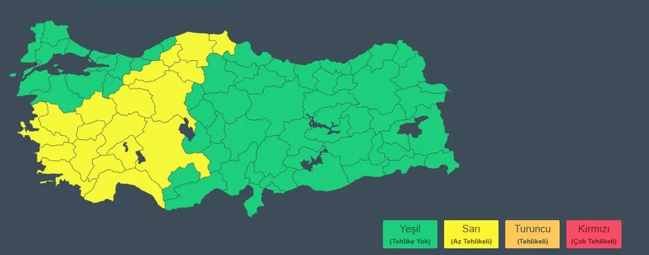 18 Haziran 2026 hava durumu | Meteoroloji saat verdi! 19 kente sarı kodlu uyarı: Sağanak birden bastıracak 