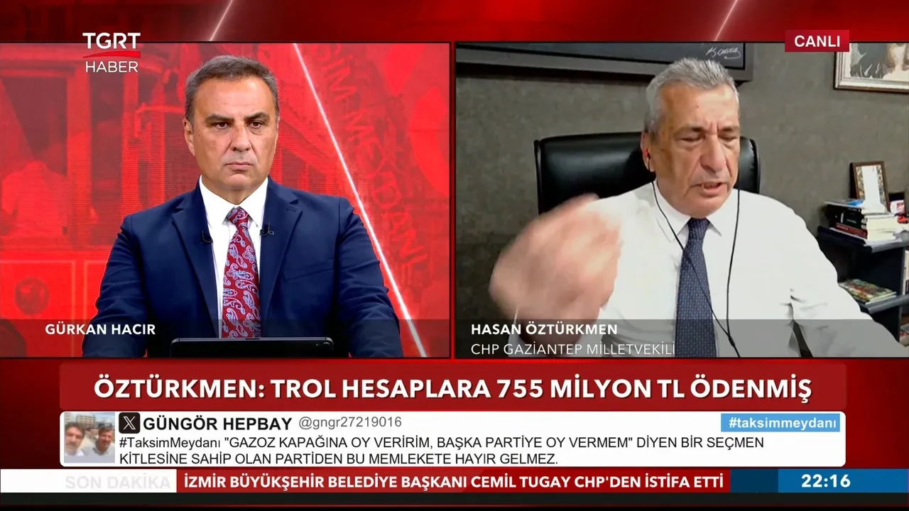 CHP kulisi çalkalanıyor! Milletvekili Hasan Öztürkmen’den canlı yayında dudak uçuklatan 'trol' itirafı!