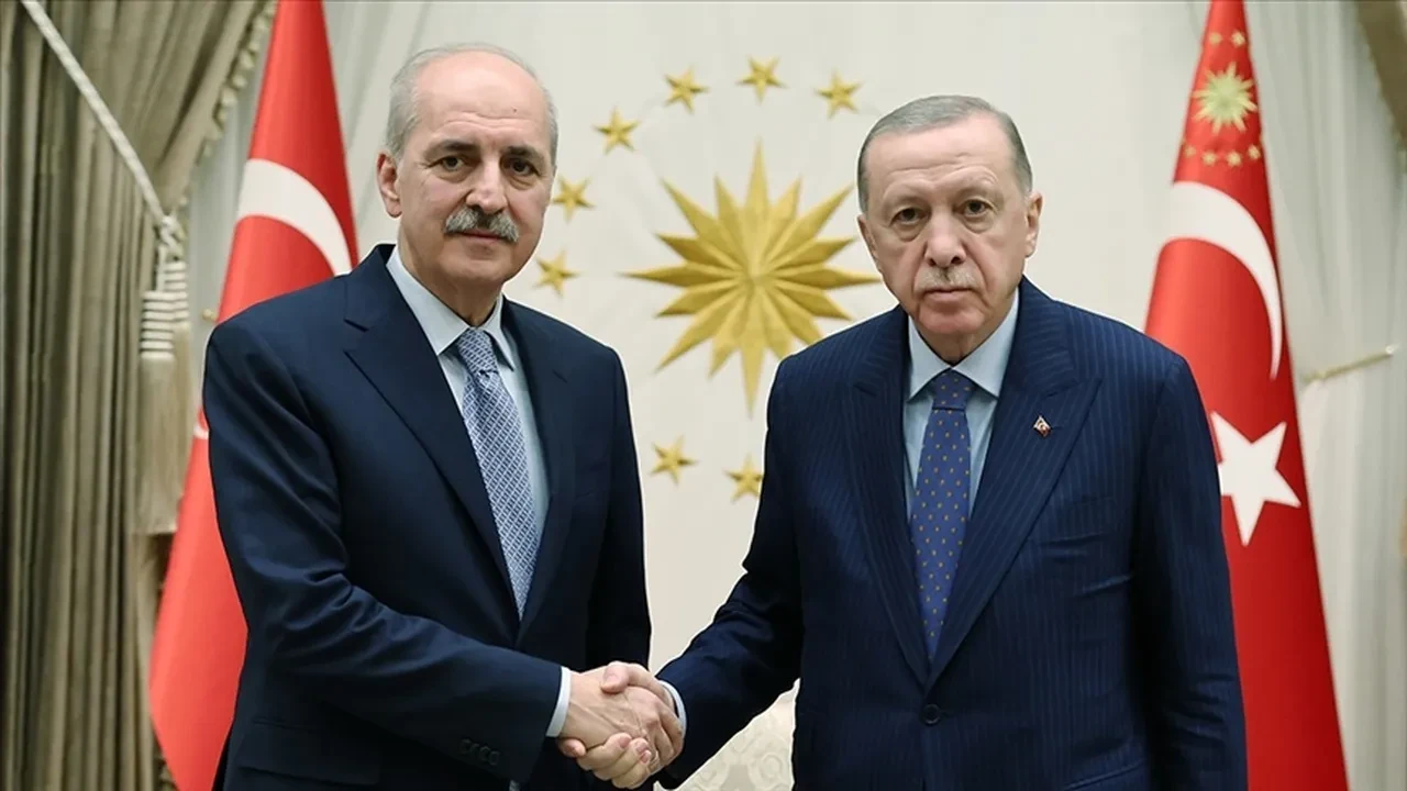 Cumhurbaşkanı Erdoğan Numan Kurtulmuş’u kabul etti