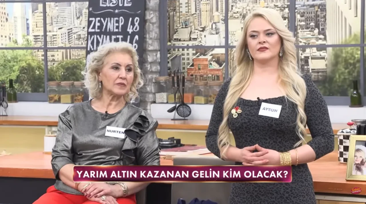 gelinim mutfakta yarım altın