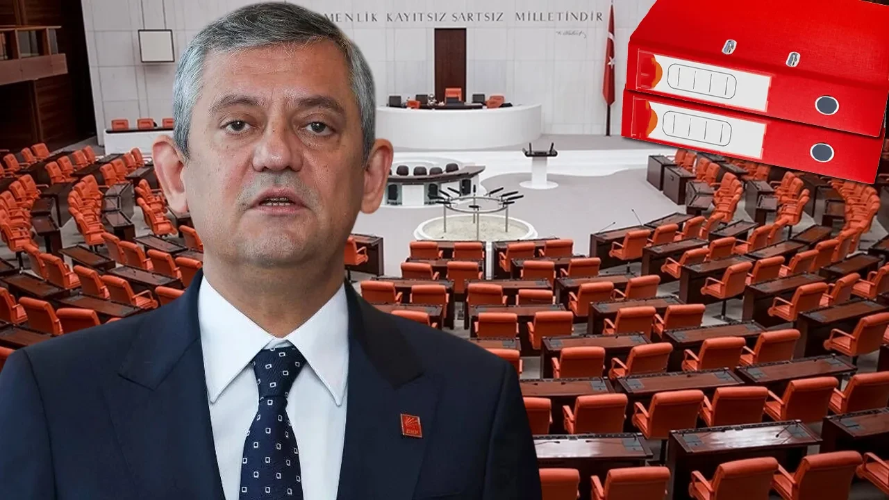 Özgür Özel dahil 12 milletvekilinin dokunulmazlık dosyaları TBMM'de