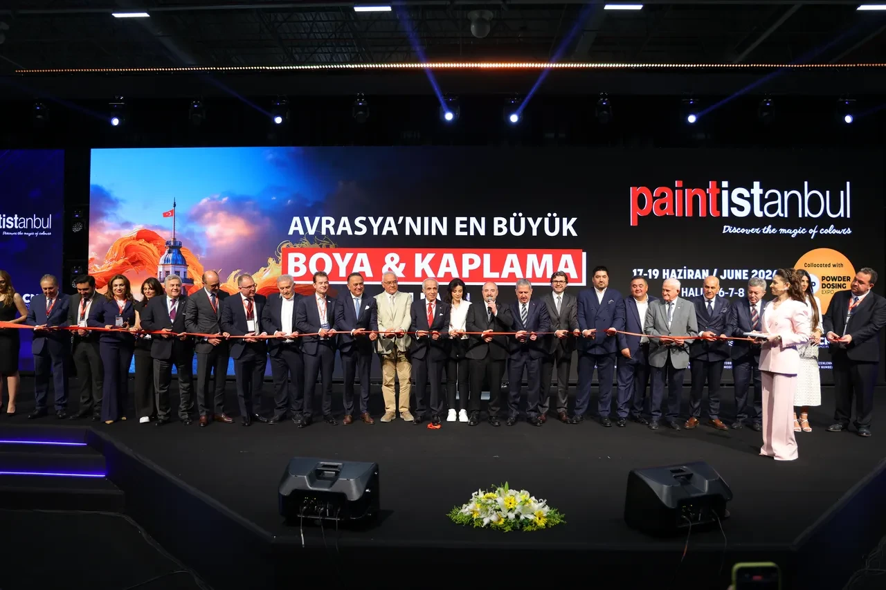 Sektörün devleri İstanbul'da buluştu: Paintistanbul 2026 kapılarını açtı!