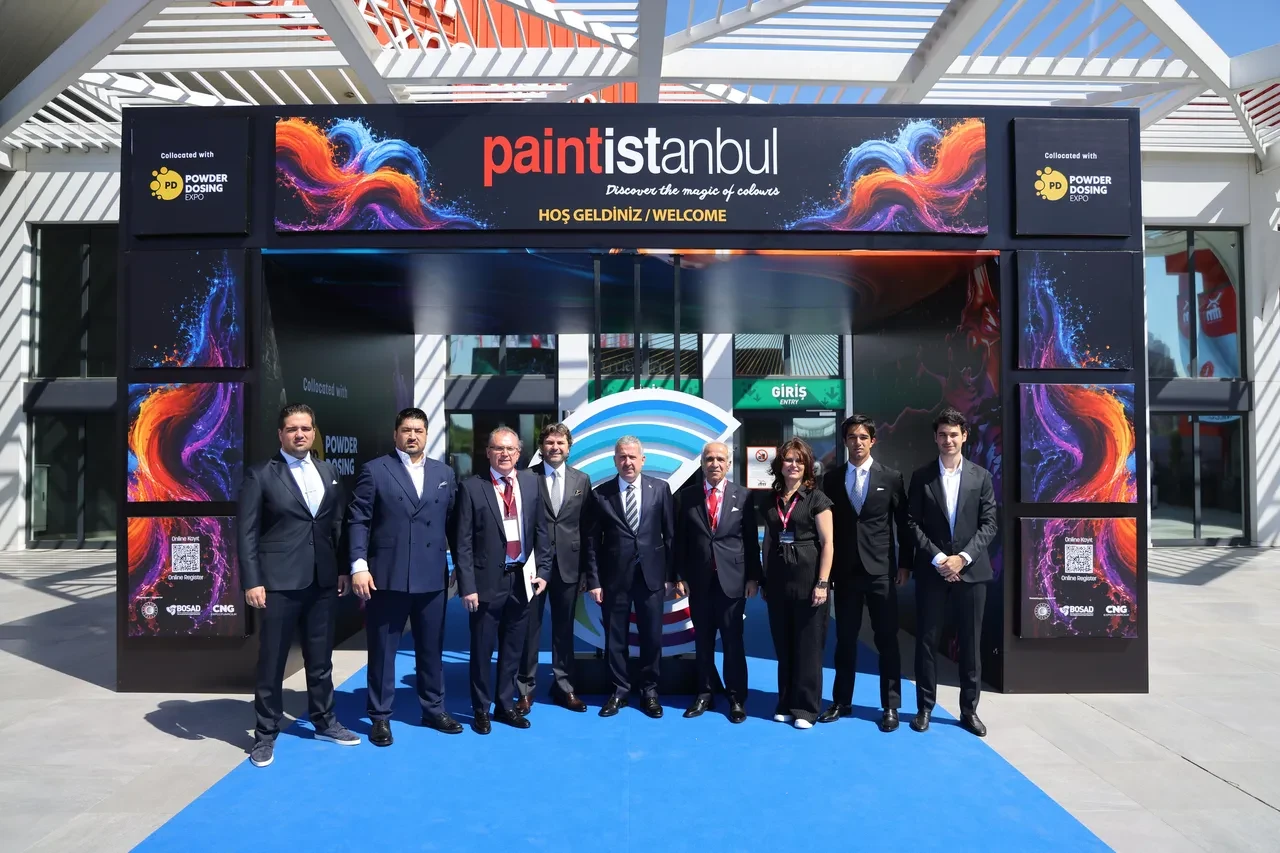 Sektörün devleri İstanbul'da buluştu: Paintistanbul 2026 kapılarını açtı!