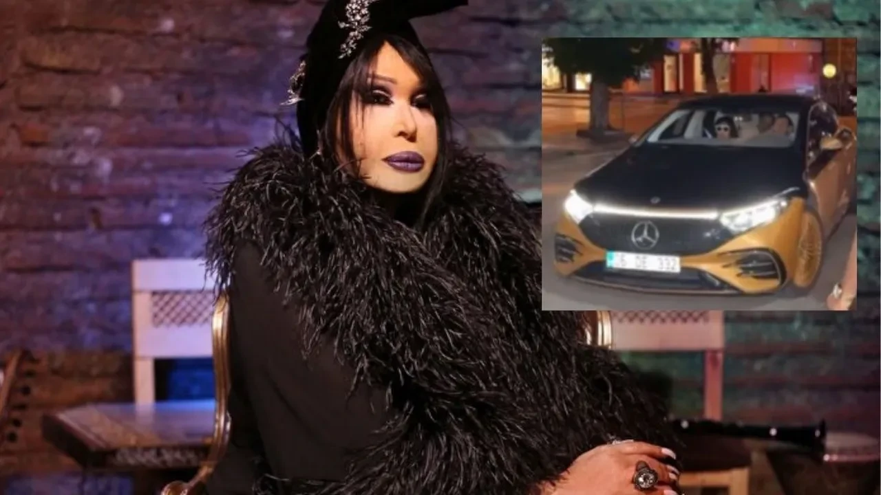 Bülent Ersoy köfteciye altın kaplama arabasıyla gitti! Yemeği de arabasında yedi