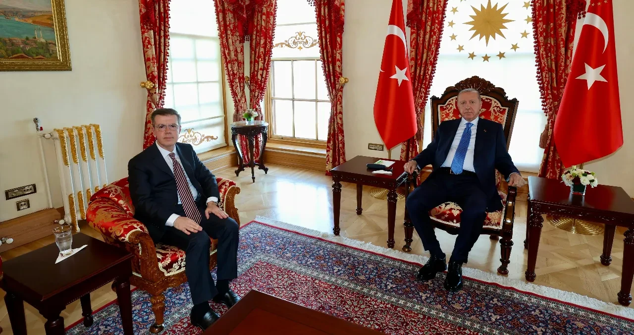 Cumhurbaşkanı Sayın Recep Tayyip Erdoğan, Mücahid Ören'i kabul etti