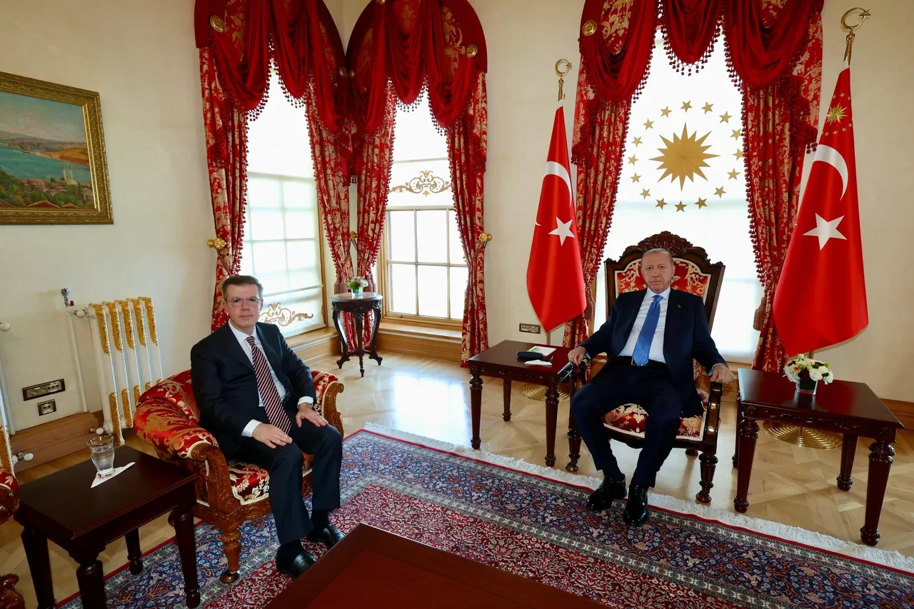Cumhurbaşkanı Sayın Recep Tayyip Erdoğan, Mücahid Ören'i kabul etti