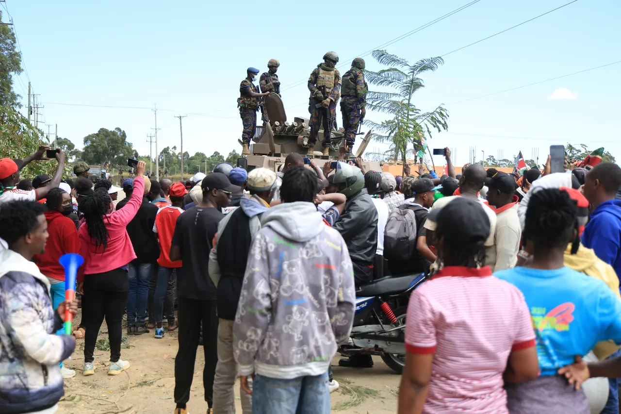 Kenya'da asker