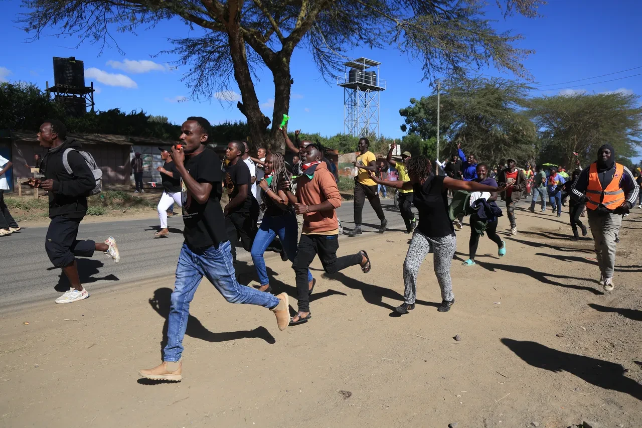 Kenya'da ABD karşıtı protesto