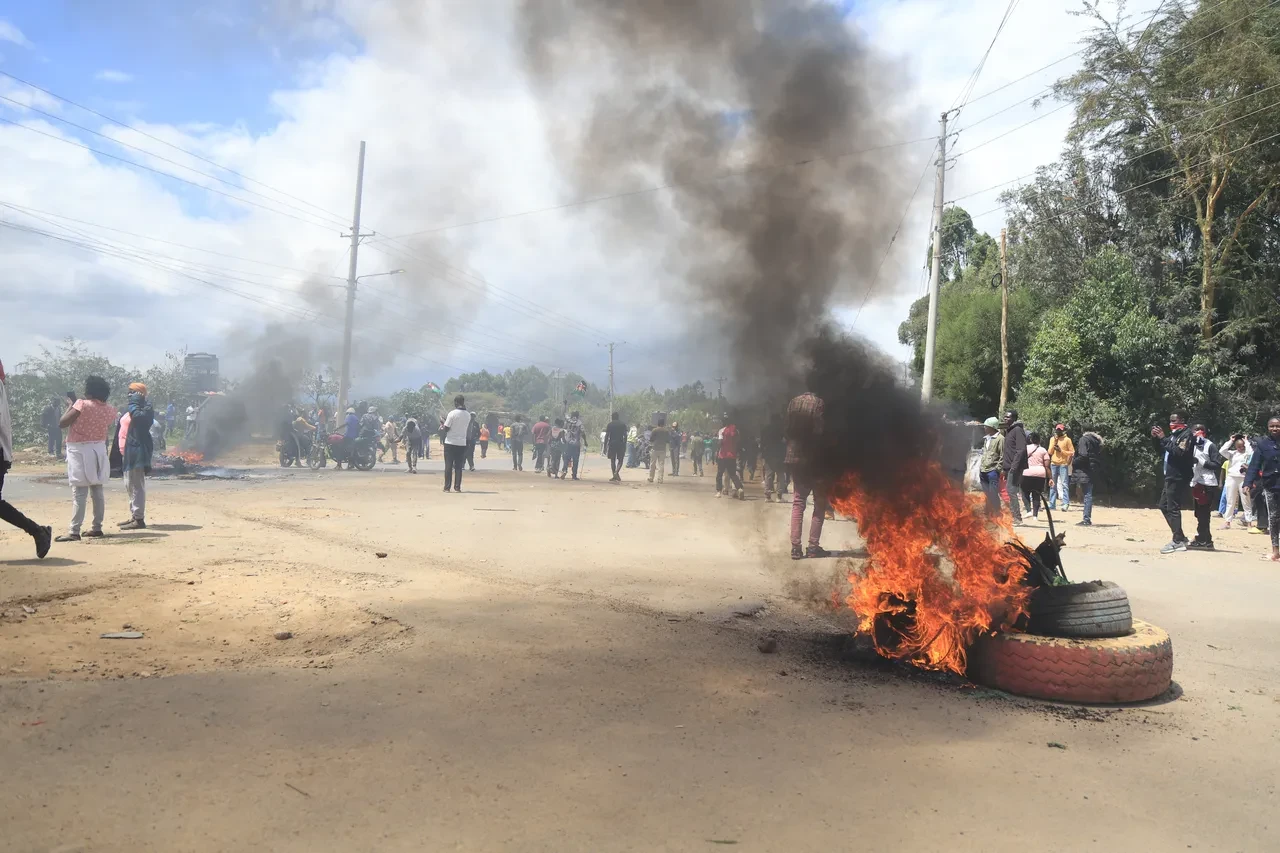 Kenya'da protesto