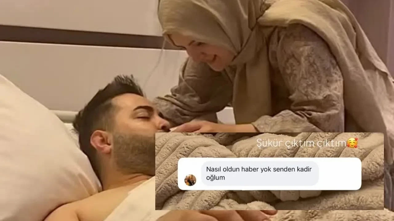 Kadir Ezildi karnındaki yağları aldırdı! Eşi Gamze Ezildi başından ayrılmadı!
