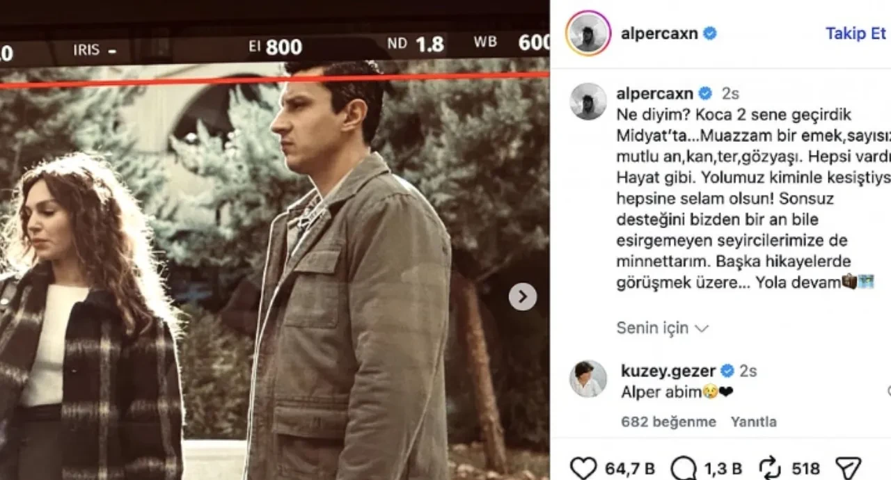 Uzak Şehir sezon finali son sahnesi milyonları ağlattı! Alper Çankaya'dan veda paylaşımı gecikmedi