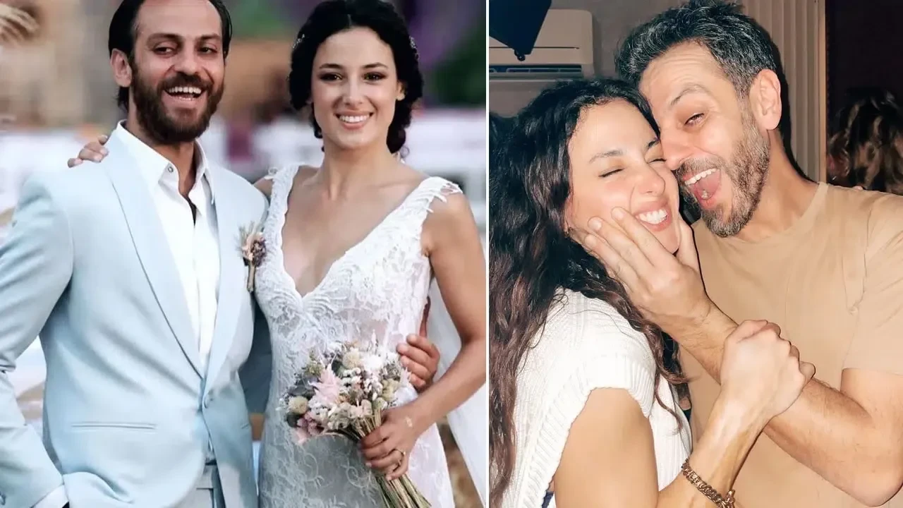 8 yıllık evlilikleri biten Cansu Tosun ve Erkan Kolçak Köstendil yeniden bir arada! Aile boyu poz