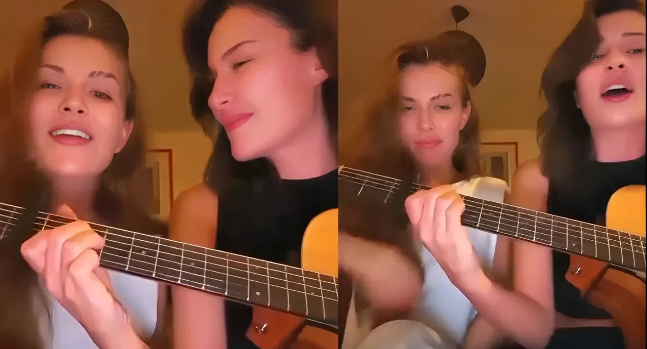 Ece İrtem'in gitar çaldığı görüntüler ortaya çıktı! Feride Hilal Akın'dan iç burkan veda