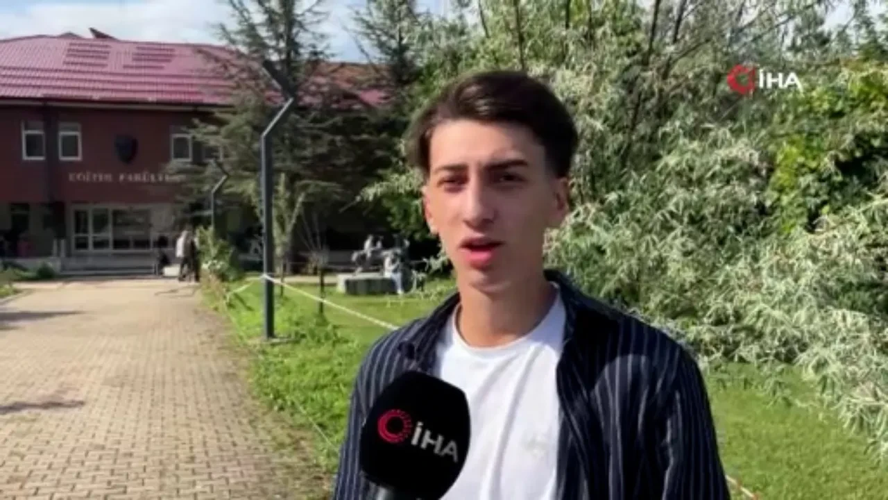 Gençler sınav heyecanını bile yaşayamadı! YKS'ye giren öğrenciden A Milli Futbol Takımı'na sitem 