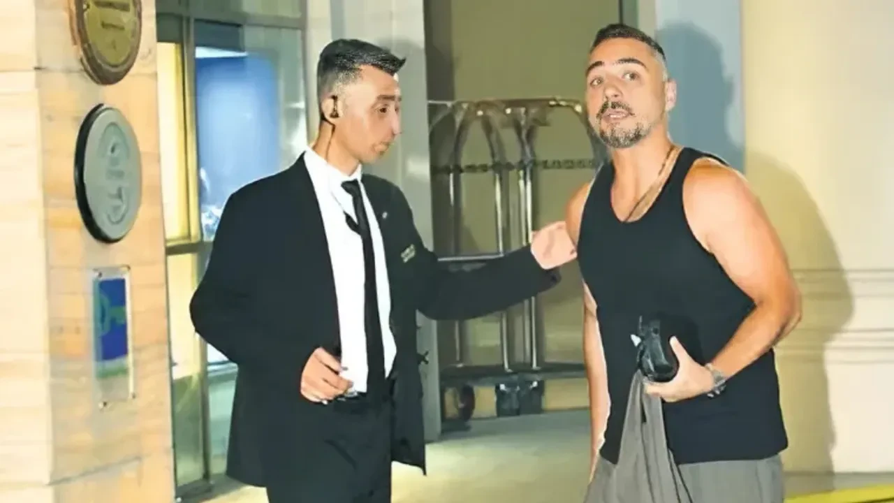 Olgun Toker güvenlik görevlilerine fırça attı! Ortalığı birbirine kattı