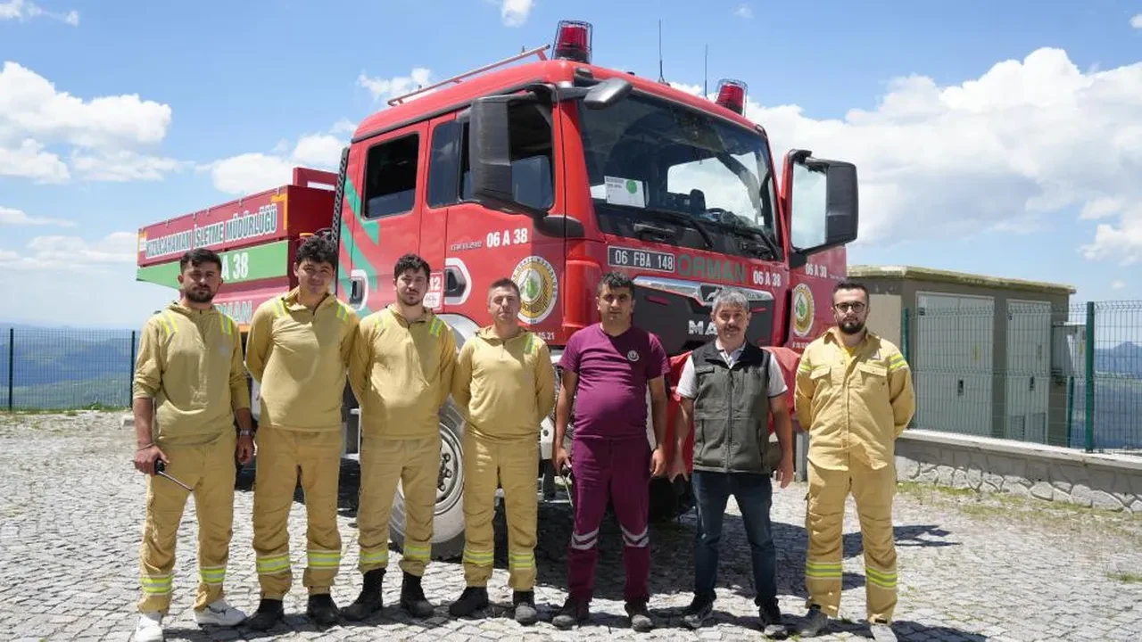 Yeşil Vatanın 2020 rakımlı nöbetçileri: Işık Dağı’nda 7/24 kesintisiz yangın mesaisi başladı!
