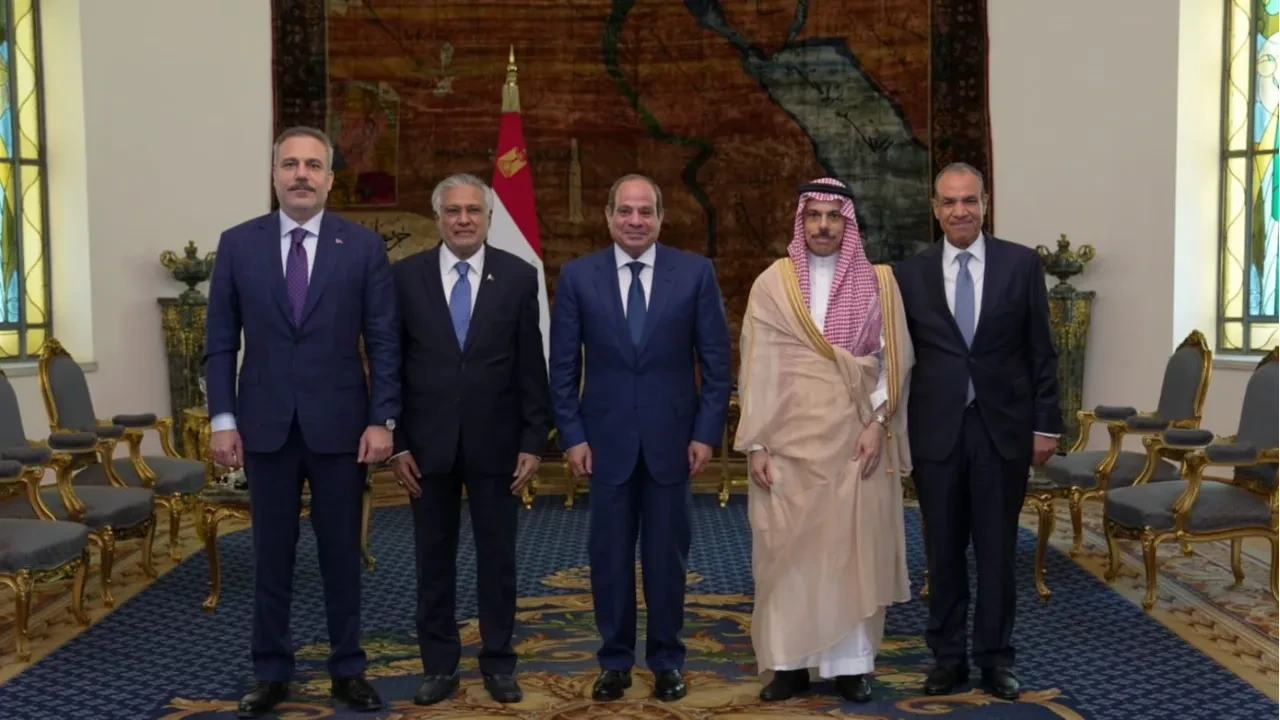 Bakan Fidan, Mısır Cumhurbaşkanı es-Sisi ile görüştü