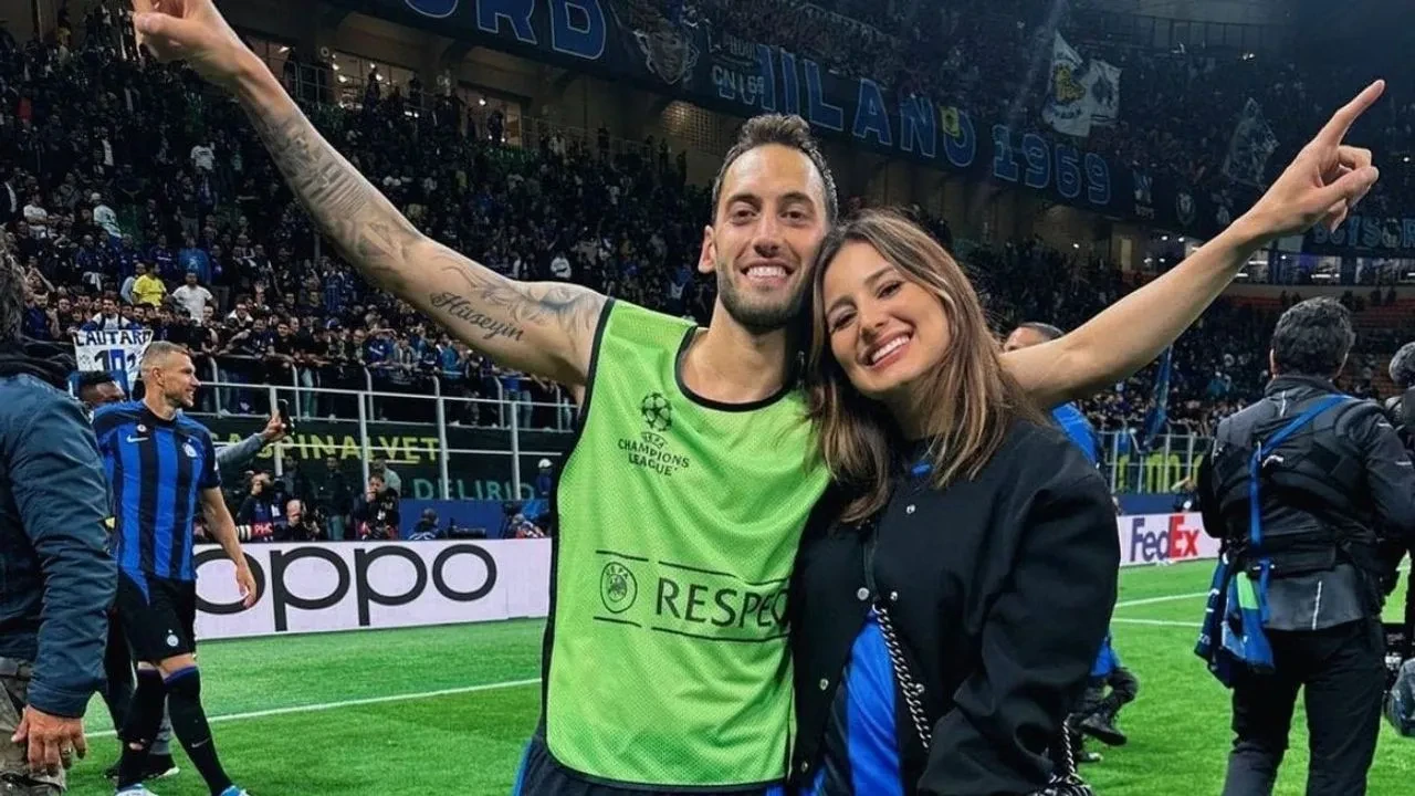 Hakan Çalhanoğlu'nun eşinden eleştirilere sert tepki