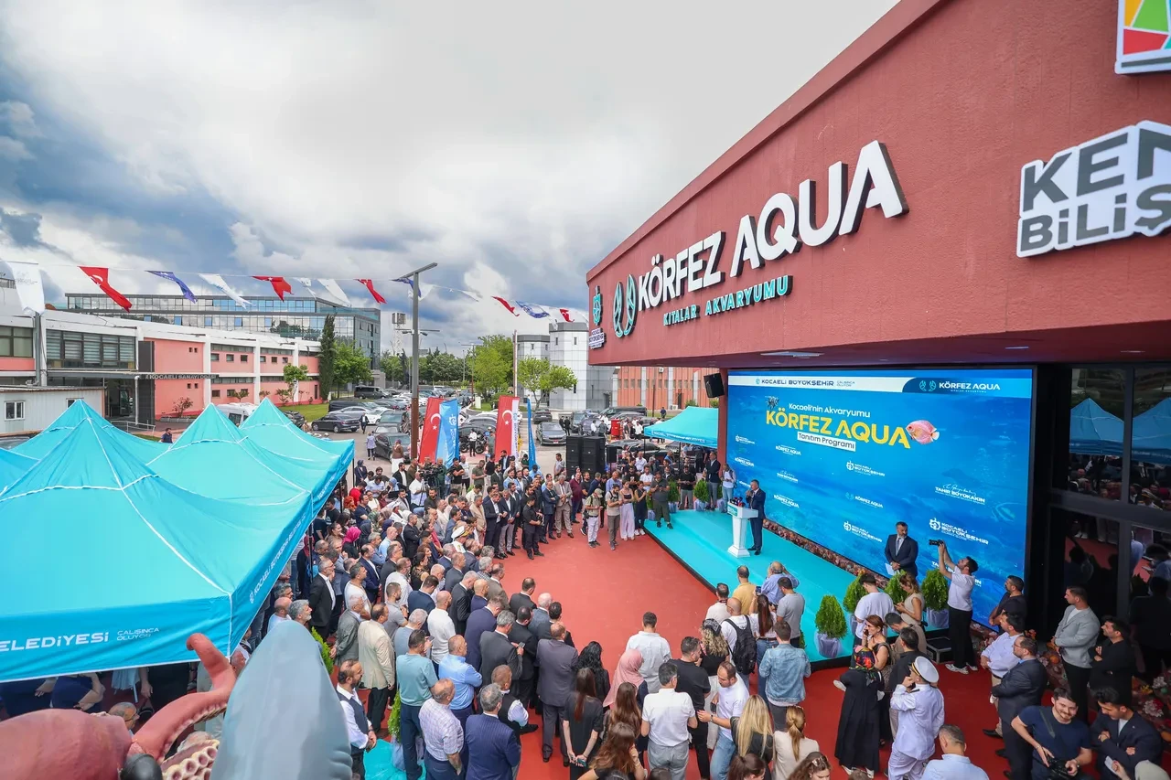 Kocaeli’nin su altındaki yeni vitrini! Körfez Aqua