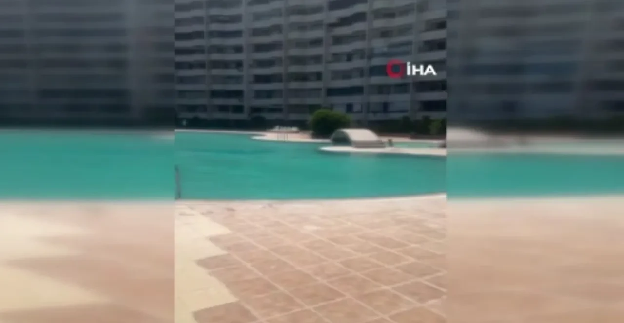 Mersin'de tesettürlü kadın havuza alınmadı iddiasına soruşturma! Yakalama kararı çıkarıldı