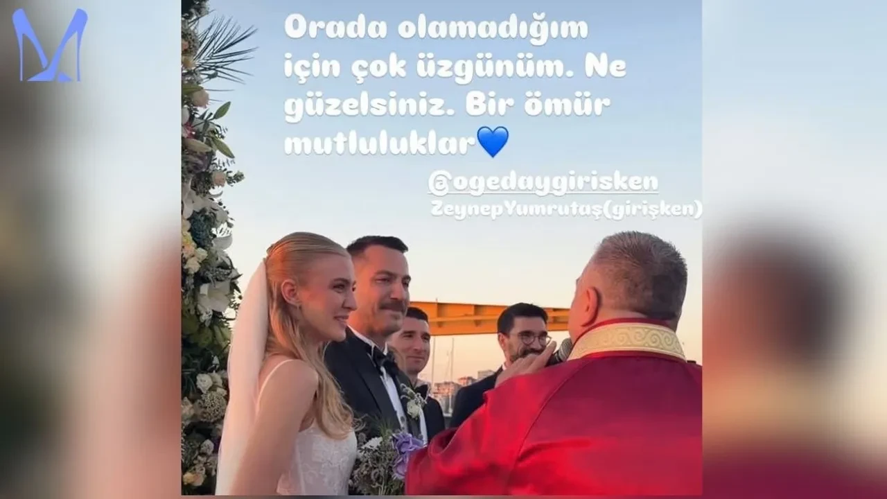 Ogeday Girişken Zeynep Yumrutaş ile evlendi! Survivor’daki dostları yalnız bırakmadı! 
