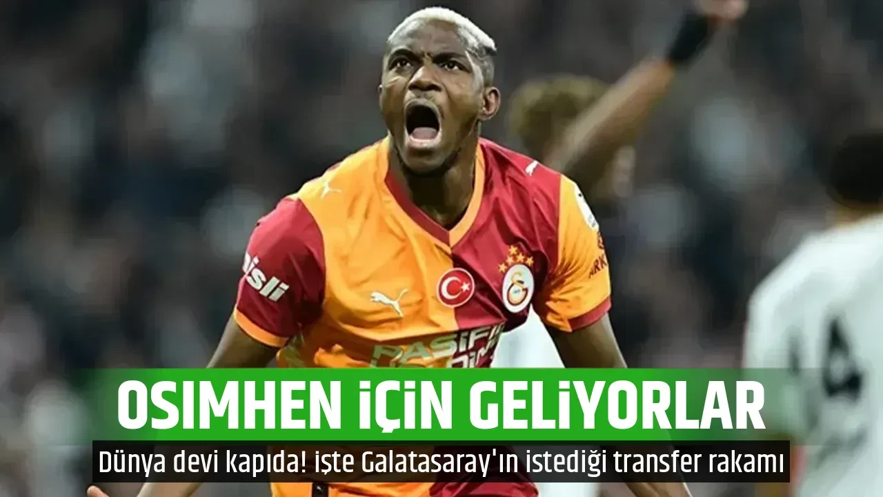 Victor Osimhen, Manchester United'ın radarında! İşte Galatasaray'ın istediği transfer rakamı