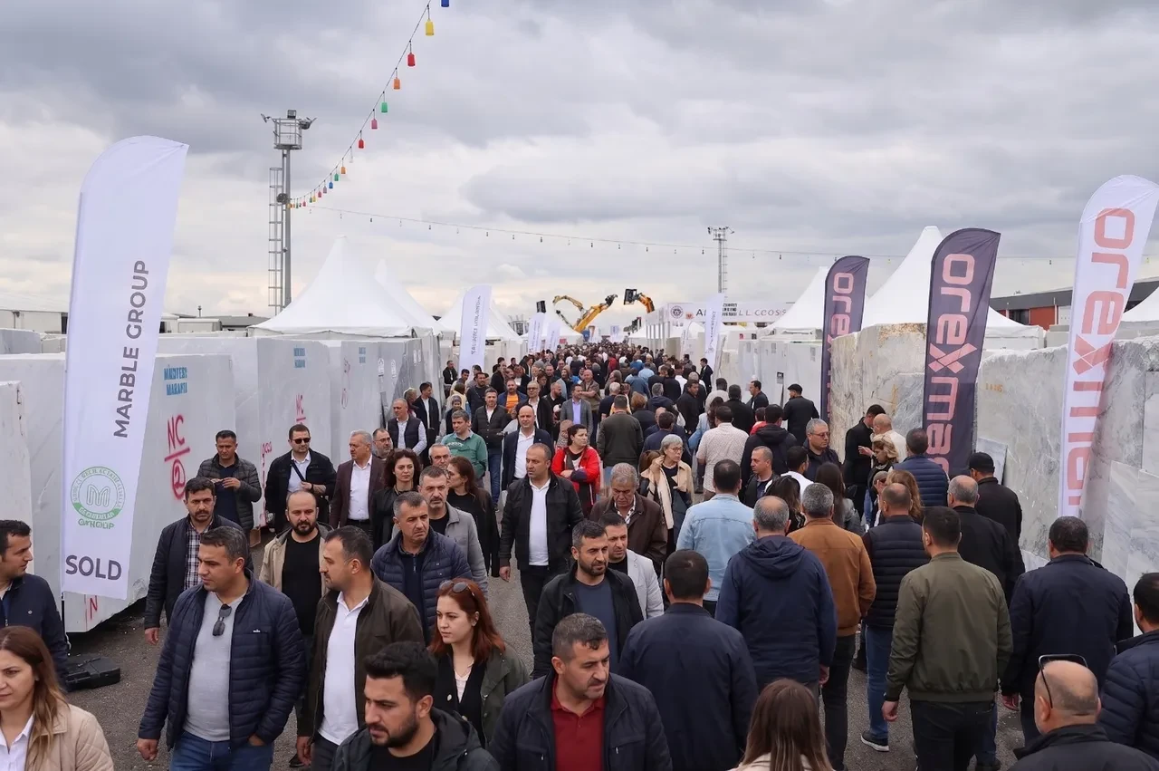 38 ülkeden alıcı geldi, Afyonkarahisar dünya mermer ticaretinin buluşma noktası oldu