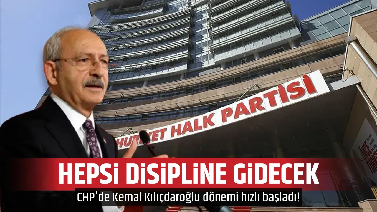 HEPSİ DİSİPLİNE GİDECEK
