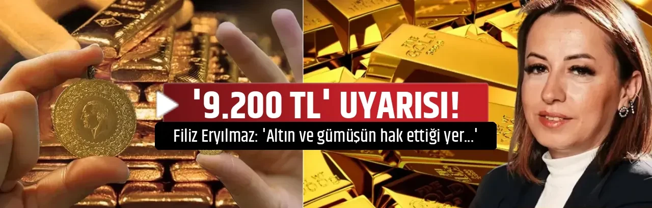 '9.200 TL' UYARISI!