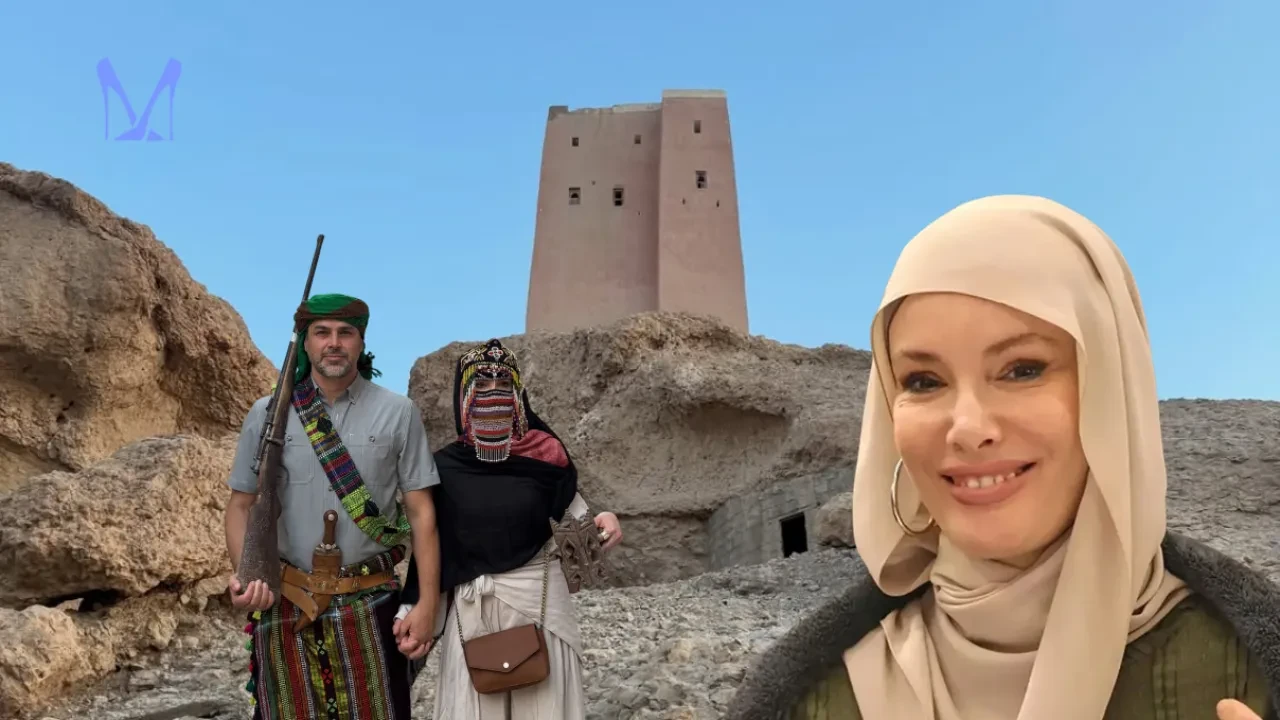 Gamze Özçelik tarzı dikkat çekti! Kocası Reshad Strik ile Yemen’e gitti