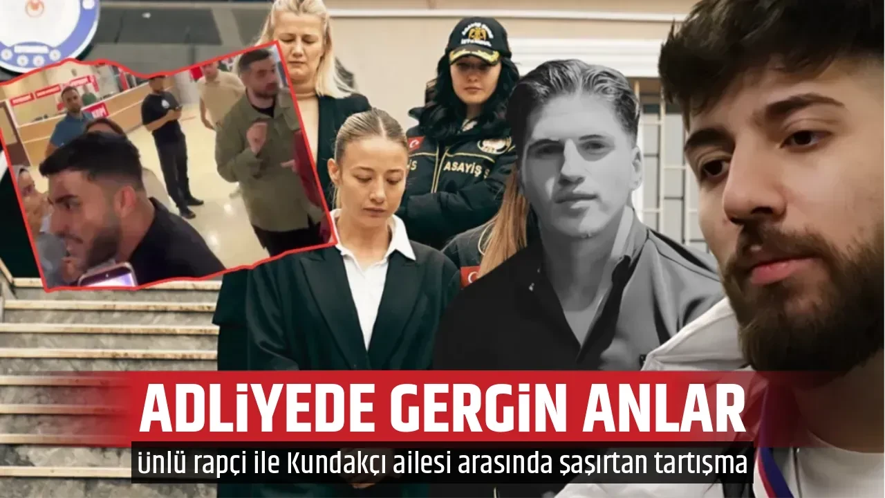 ADLİYEDE GERGİN ANLAR