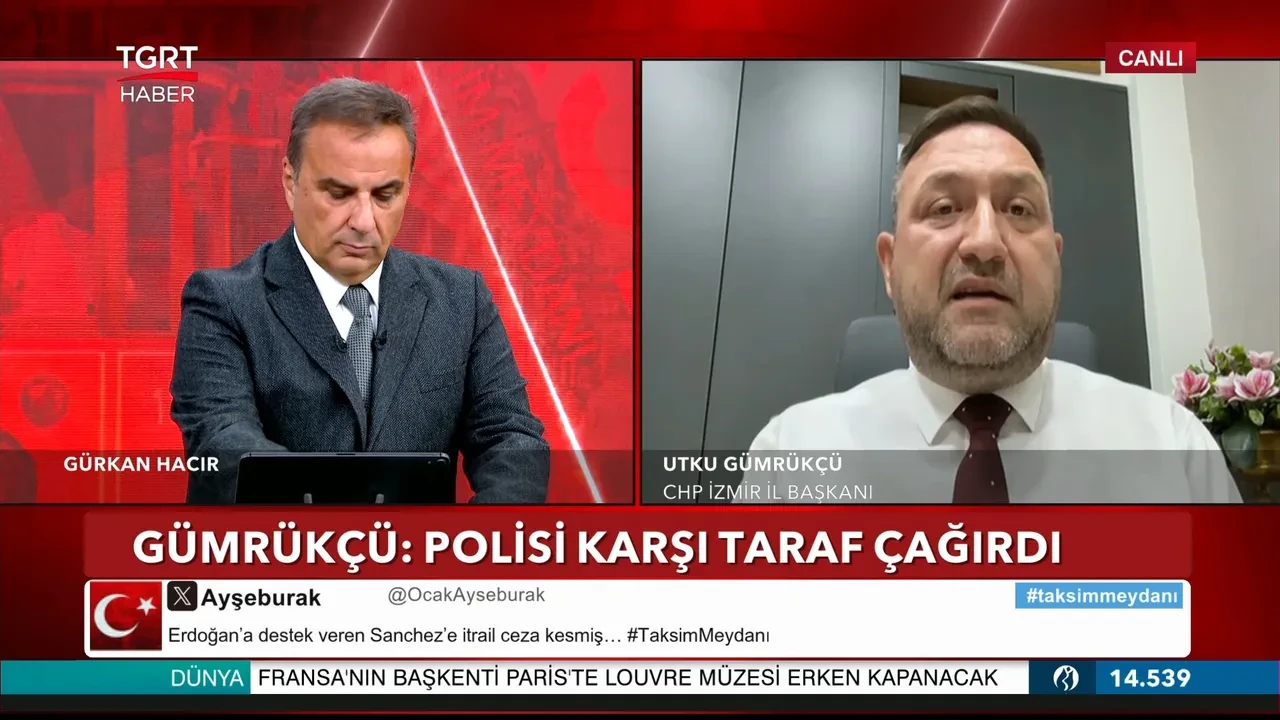 CHP İzmir İl Başkanı Utku Gümrükçü 'yangın hortumlu' devir teslimde yaşanan krizi anlattı: 'Bana sinkaflı küfürler etti'