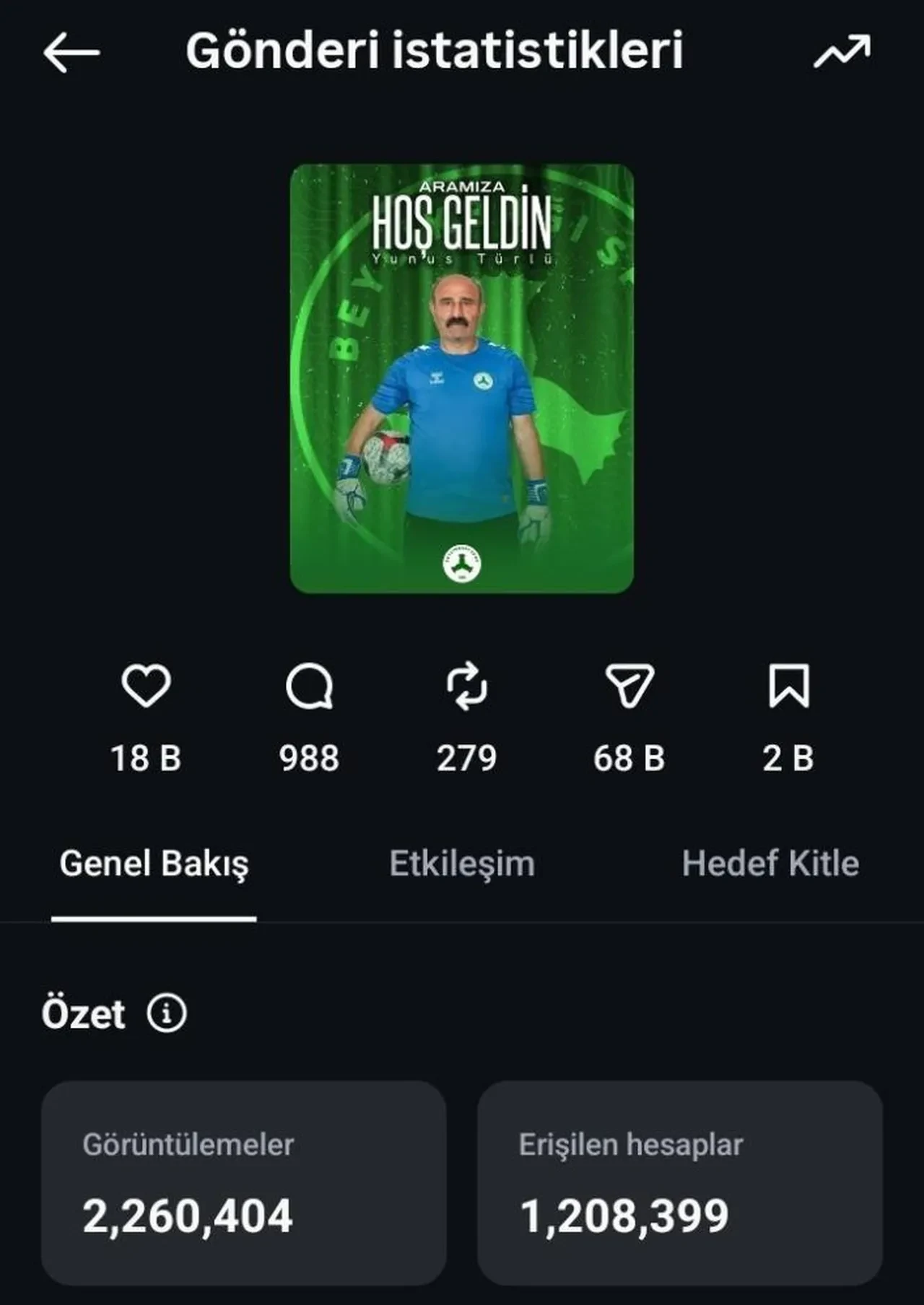 Gebze Beylikbağı Spor'un kaleci antrenörü transfer paylaşımı çok yanlış anlaşıldı! Kısa sürede meşhur oldu