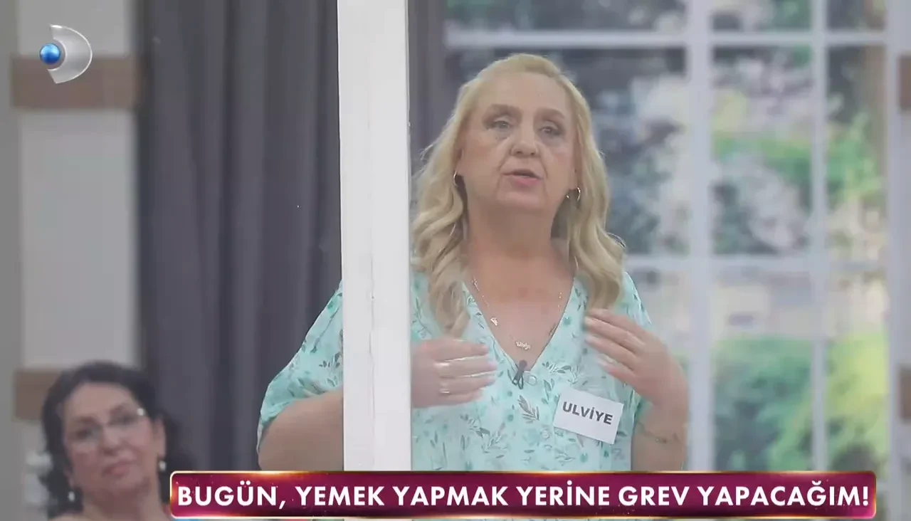 Gelinim Mutfakta Cemile'den olay protesto! Pankart açtı, grev ilan etti
