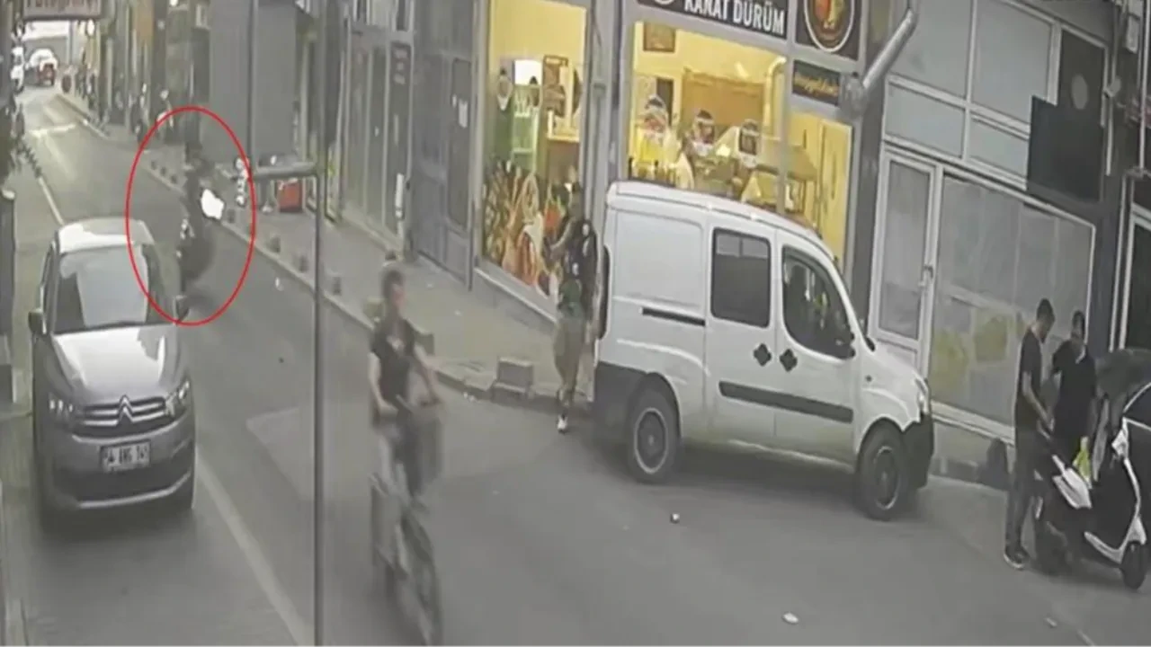 Ön teker şovu faciayla sonuçlanıyordu! Korkunç kaza kamerada