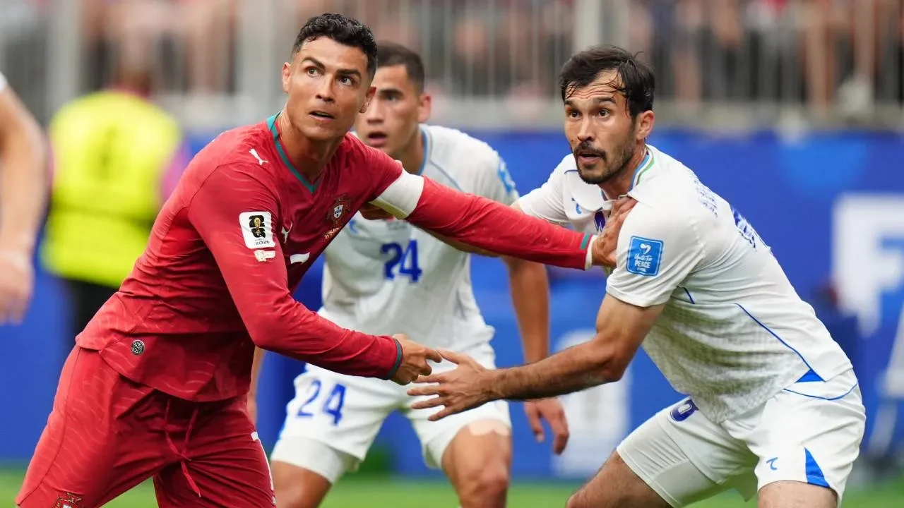 Portekiz, Özbekistan'a gol oldu yağdı! Ronaldo golleriyle yıldızlaştı