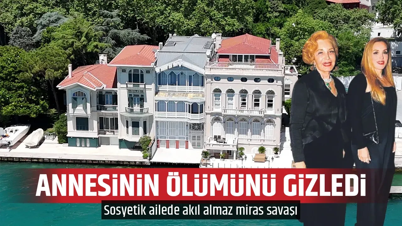 ANNESİNİN ÖLÜMÜNÜ GİZLEDİ