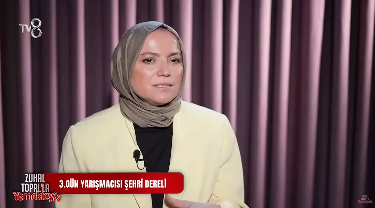 Yemekteyiz Şehri Dereli kimdir? Yemekteyiz 3. gün yarışan Şehri Hanım aslen nereli?