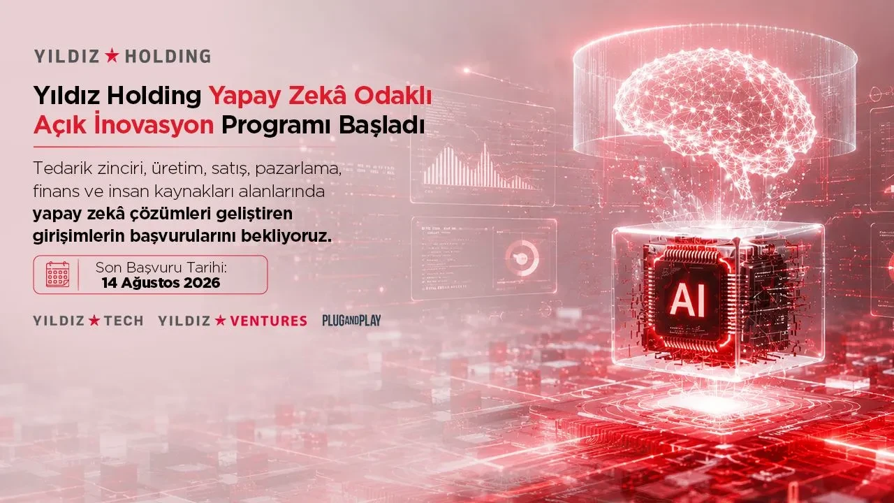 Yıldız Holding'den yapay zeka girişimlerine açık inovasyon çağrısı 