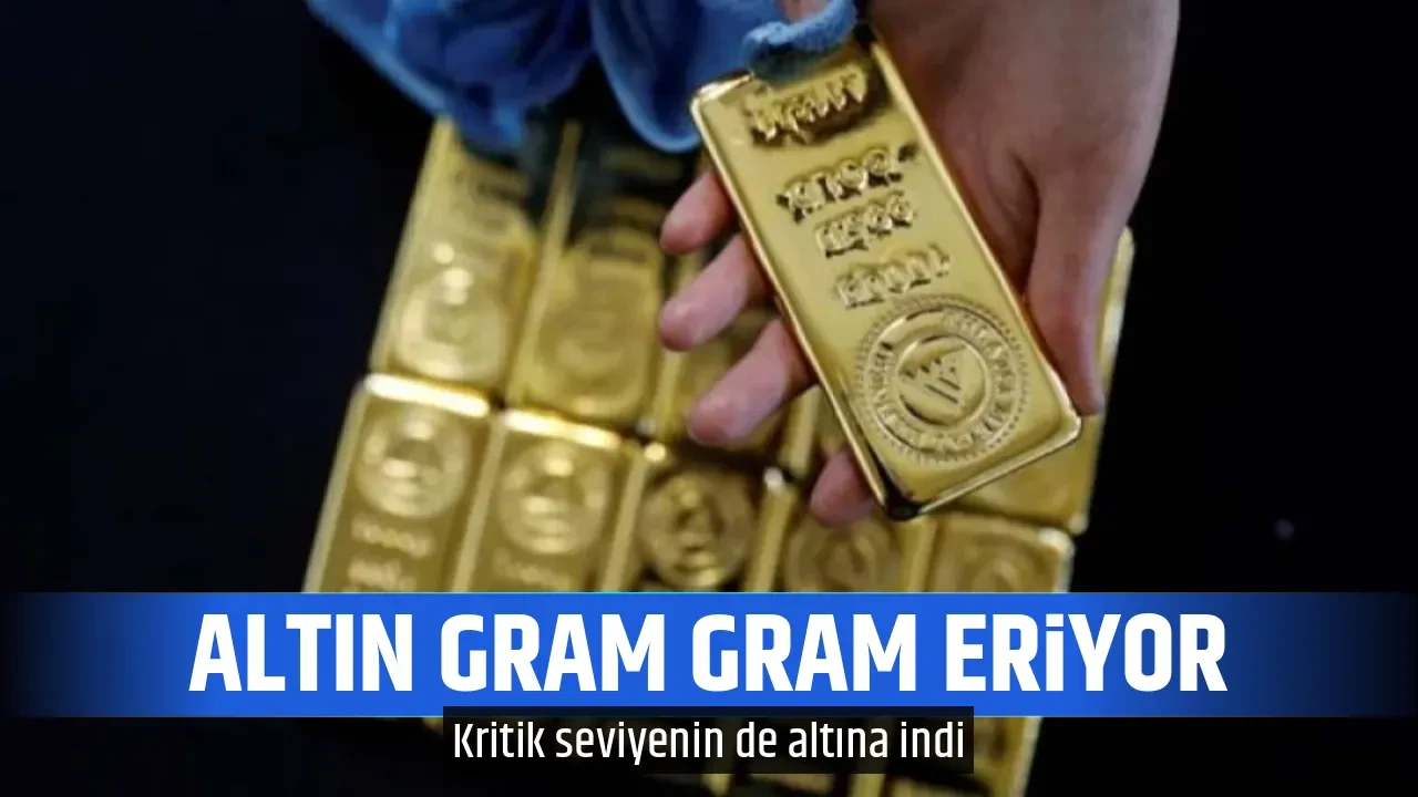 ALTIN GRAM GRAM ERİYOR