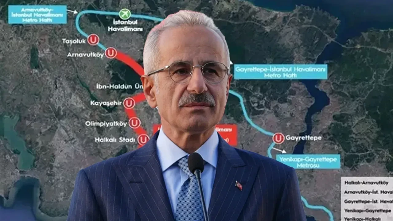 Bakan Uraloğlu duyurdu! Türkiye'nin en uzun ve hızlı metrosundan rekor