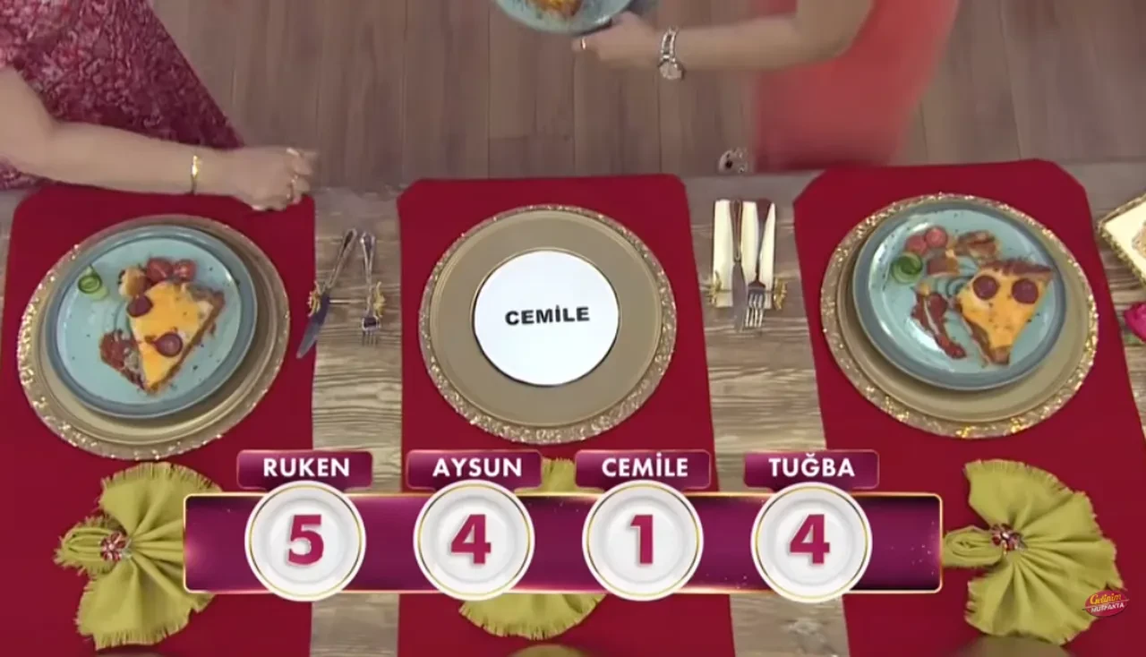 Gelinim Mutfakta Cemile 14. kez bir puan aldı, kriz geçirdi! Kayınvalidesini kara bulut ilan etti