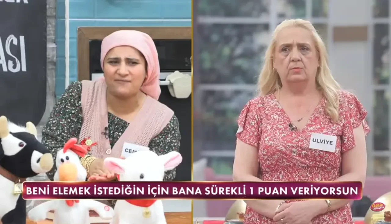 Gelinim Mutfakta Cemile 14. kez bir puan aldı, kriz geçirdi! Kayınvalidesini kara bulut ilan etti