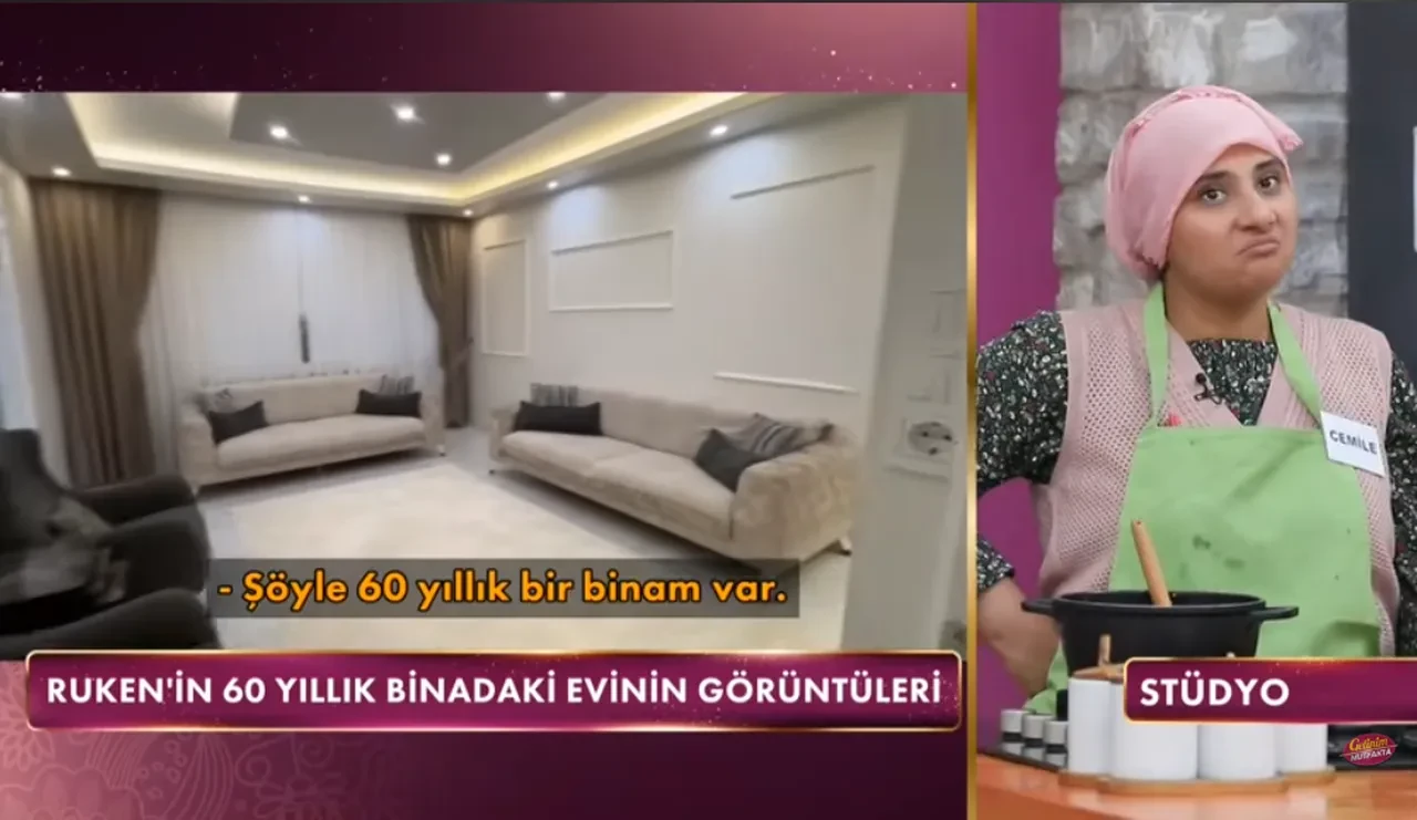 Gelinim Mutfakta Ruken'in ev görüntüleri yayınlandı! 60 yıllık bina için dikkat çeken sözler
