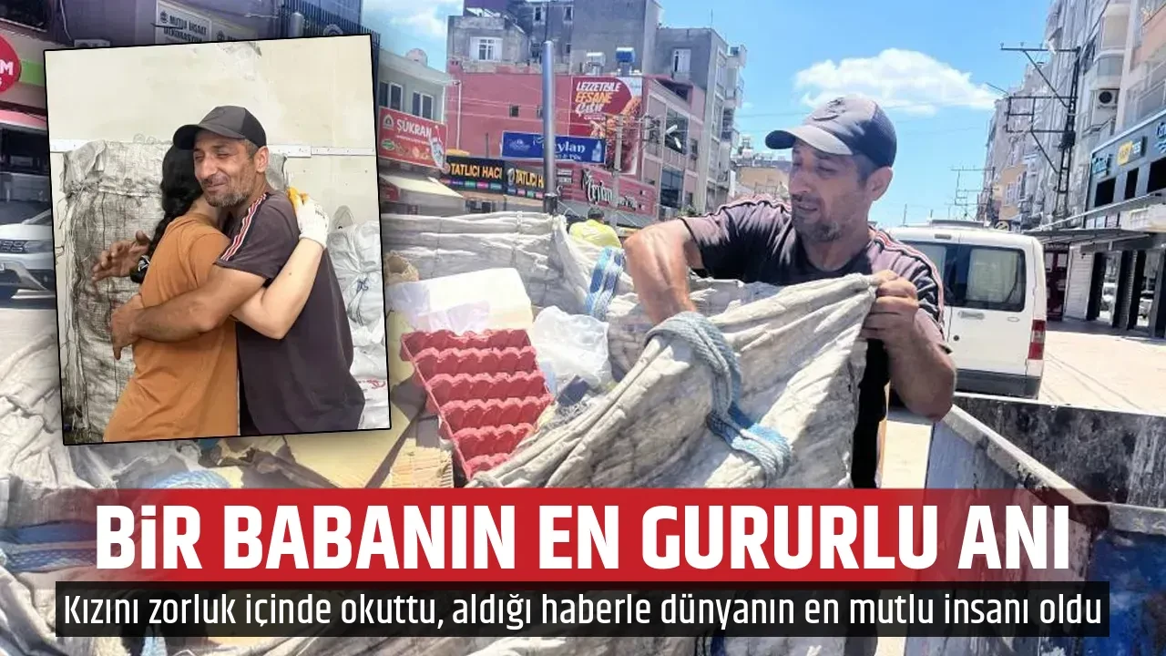 BİR BABANIN EN GURURLU ANI