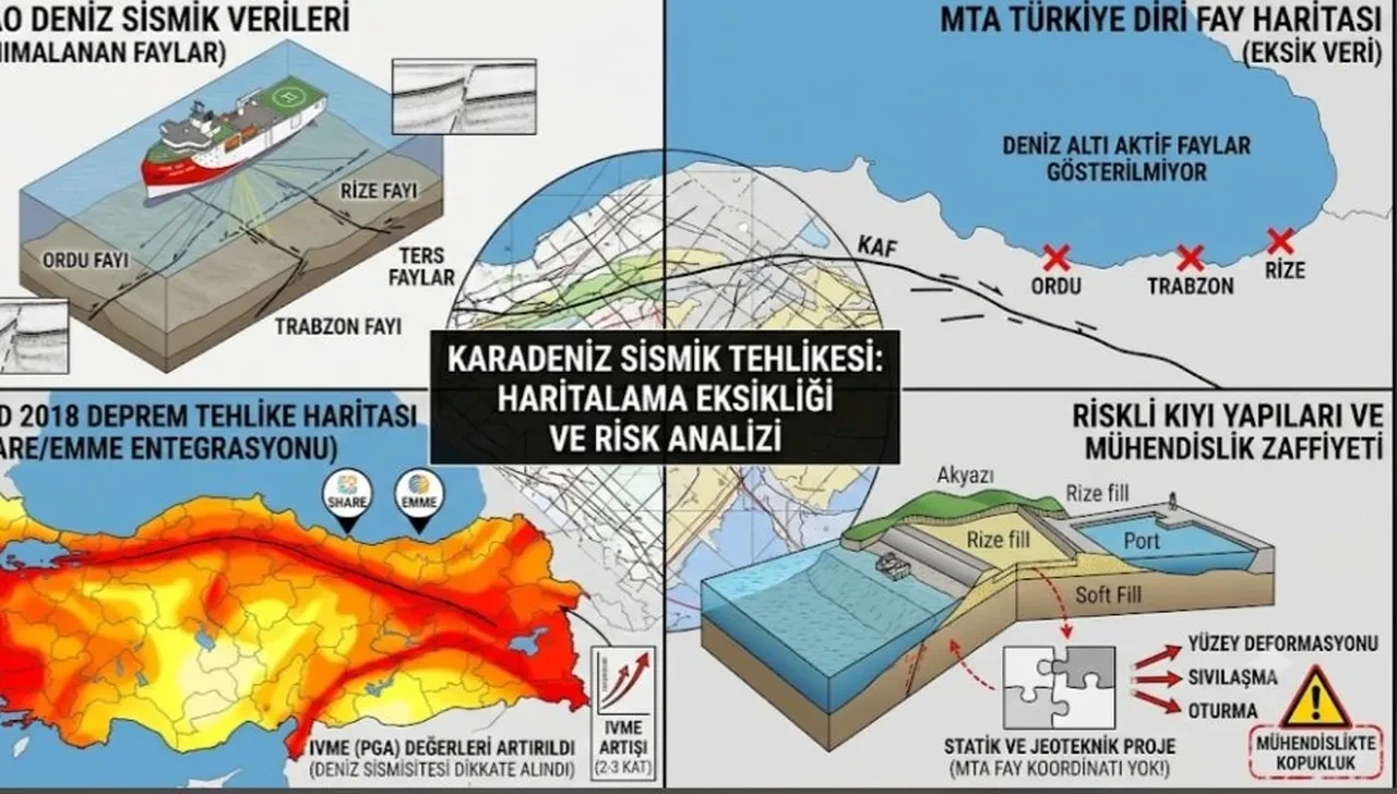 Karadeniz için korkutan deprem uyarısı: "Gerçekler halının altına süpürülüyor"