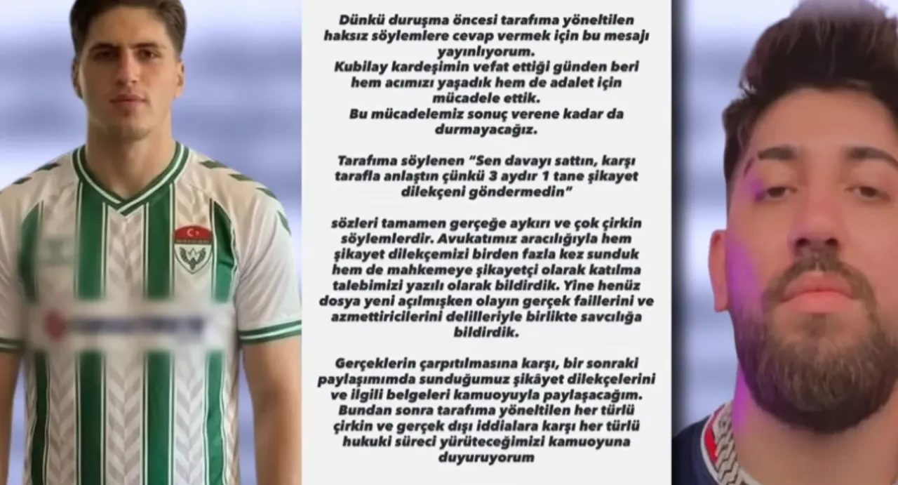 Vahap Canbay'dan 'karşı tarafla anlaştın' sözlerine ilk açıklama! Kubilay Kaan Kundakçı davasında adliye karışmıştı